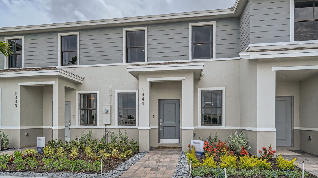 Harris Townhome floorplan