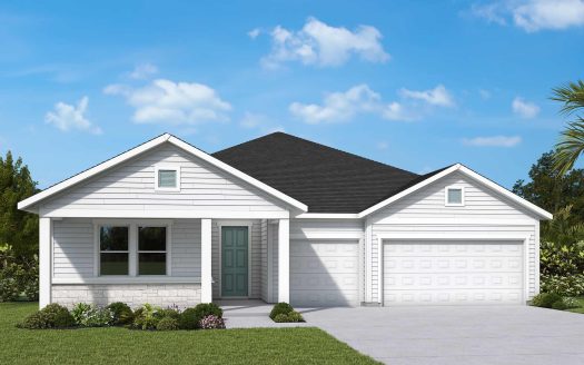 The Castanie Exterior floorplan