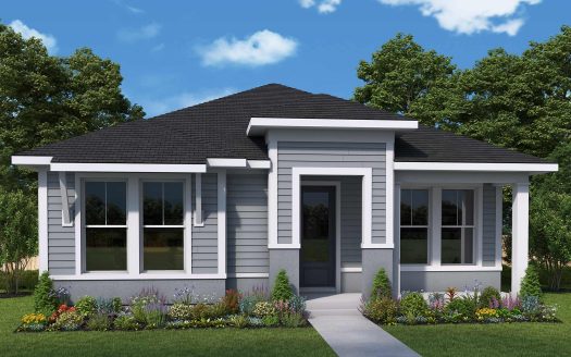 The Stride Exterior floorplan