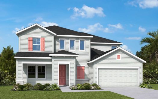 The Simsbury Exterior floorplan