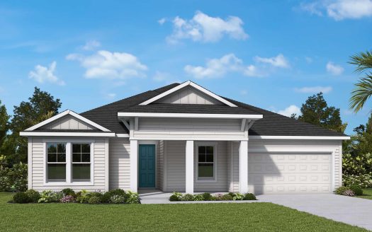 The Fennel Exterior floorplan