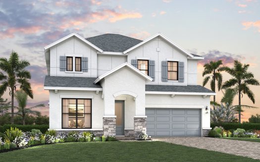 The Messner Exterior floorplan