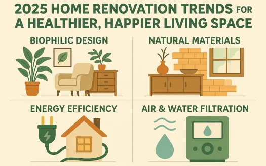 Infographic: 2025 Home Renovation Trends for a Healthier