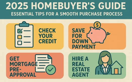 Infographic: 2025 Homebuyer's Guide: Essential Tips for a Smooth Purchase Process