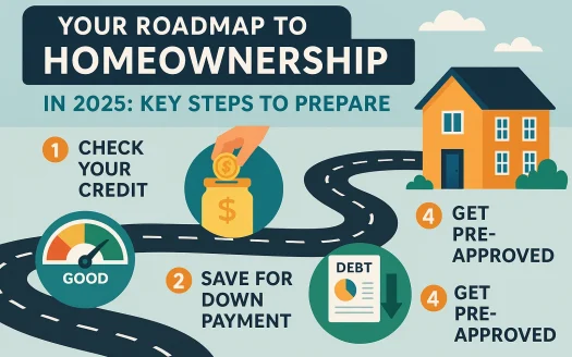 Infographic: Your Roadmap to Homeownership in 2025: Key Steps to Prepare