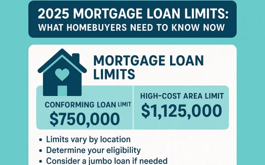 Infographic: 2025 Mortgage Loan Limits: What Homebuyers Need to Know Now