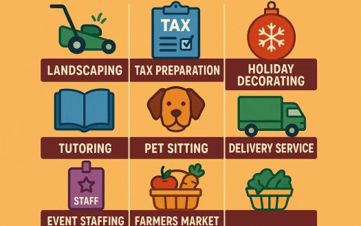 Infographic: 7 Seasonal Side Hustles to Boost Your Income