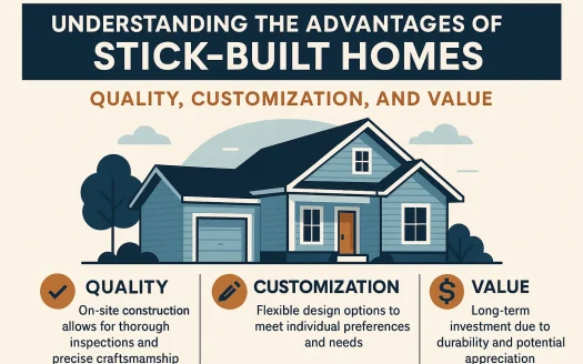 Infographic: Understanding the Advantages of Stick-Built Homes: Quality