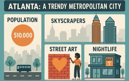 Infographic: Atlanta: A Trendy Metropolitan City