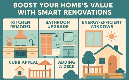 Infographic: Boost Your Home’s Value with Smart Renovations