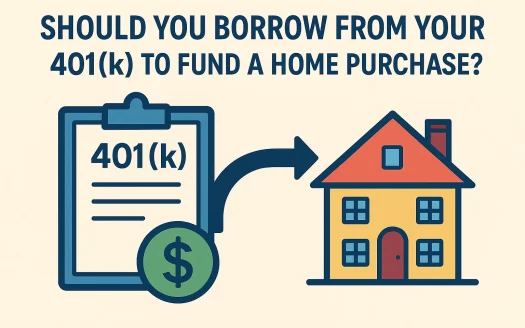 Infographic: Should You Borrow From Your 401(k) to Fund a Home Purchase?