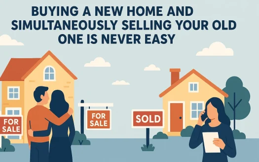 Infographic: Buying a New Home and Simultaneously Selling Your Old One Is Never Easy
