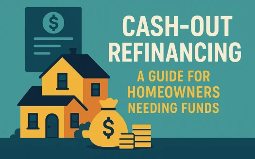 Infographic: Cash-Out Refinancing: A Guide for Homeowners Needing Funds