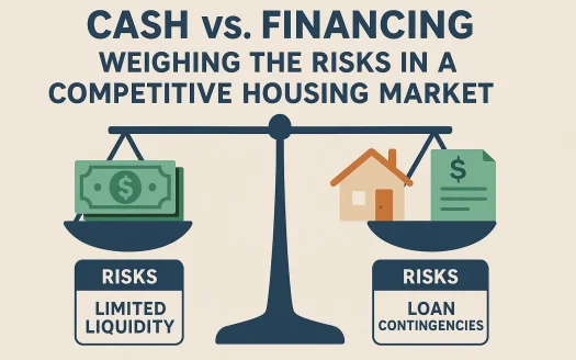 Infographic: Cash vs. Financing: Weighing the Risks in a Competitive Housing Market