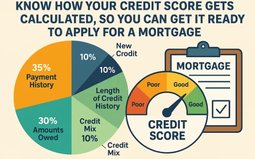 Infographic: Know How Your Credit Score Gets Calculated