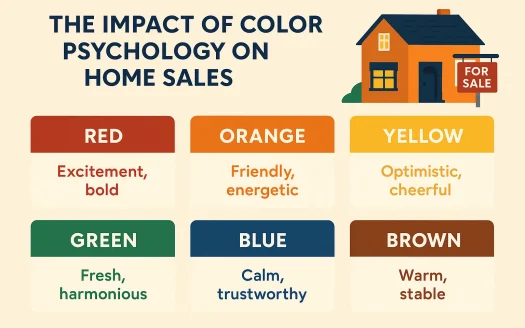 Infographic: The Impact of Color Psychology on Home Sales