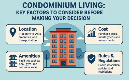 Infographic: Condominium Living: Key Factors to Consider Before Making Your Decision