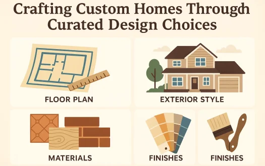 Infographic: Crafting Custom Homes Through Curated Design Choices