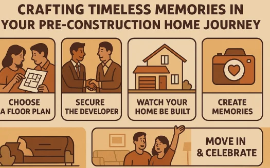 Infographic: Crafting Timeless Memories in Your Pre-Construction Home Journey