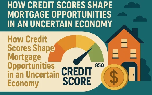 Infographic: How Credit Scores Shape Mortgage Opportunities in an Uncertain Economy
