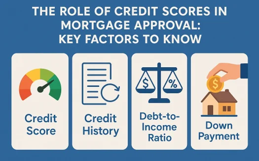 Infographic: The Role of Credit Scores in Mortgage Approval: Key Factors to Know