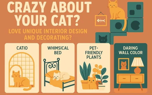 Infographic: Crazy About Your Cat? Love Unique Interior Design and Decorating?