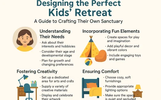 Infographic: Designing the Perfect Kids’ Retreat: A Guide to Crafting Their Own Sanctuary