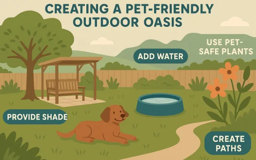 Infographic: Creating a Pet-Friendly Outdoor Oasis