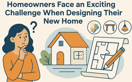 Infographic: Homeowners Face an Exciting Challenge When Designing Their New Home
