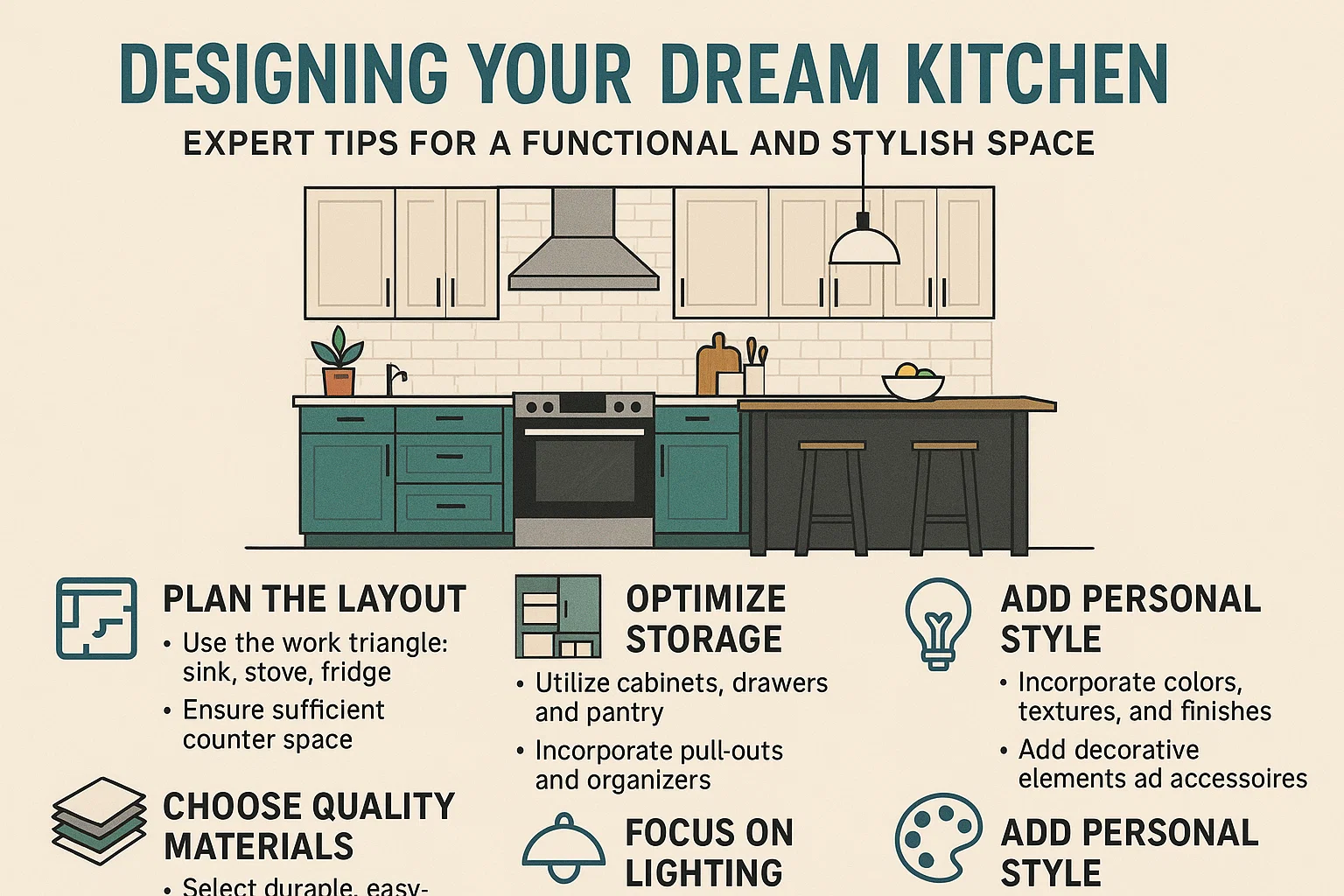 Designing Your Dream Kitchen: Expert Tips for a Functional and Stylish ...