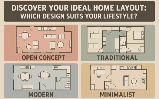 Infographic: Discover Your Ideal Home Layout: Which Design Suits Your Lifestyle?