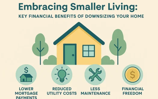 Infographic: Embracing Smaller Living: Key Financial Benefits of Downsizing Your Home