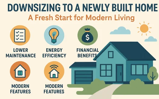 Infographic: Downsizing to a Newly Built Home: A Fresh Start for Modern Living