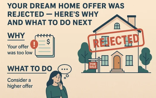 Infographic: Your Dream Home Offer Was Rejected – Here’s Why and What to Do Next