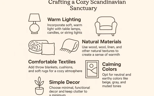 Infographic: Embracing Hygge: Crafting a Cozy Scandinavian Sanctuary