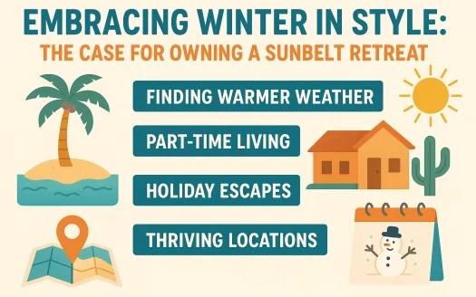 Infographic: Embracing Winter in Style: The Case for Owning a Sunbelt Retreat