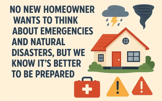 Infographic: No New Homeowner Wants to Think About Emergencies and Natural Disasters