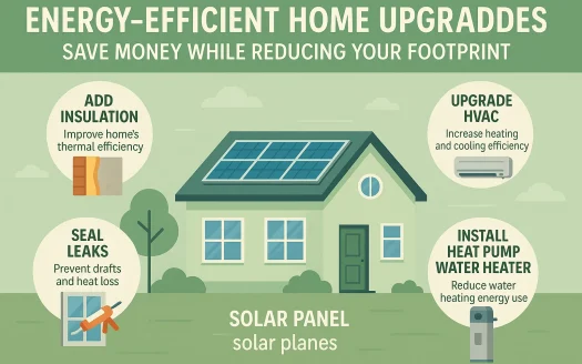 Infographic: Energy-Efficient Home Upgrades: Save Money While Reducing Your Footprint