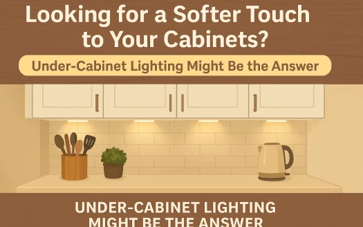 Infographic: Looking for a Softer Touch to Your Cabinets? Under-Cabinet Lighting Might Be the Answer