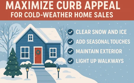 Infographic: Maximize Curb Appeal for Cold-Weather Home Sales