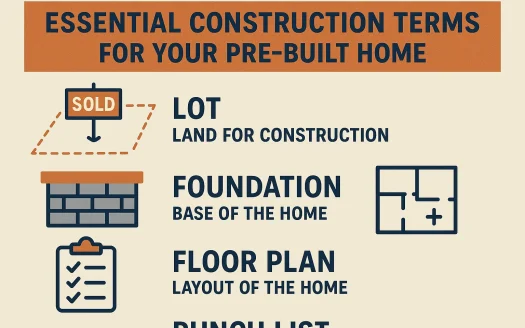 Infographic: Essential Construction Terms for Your Pre-Built Home