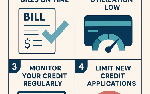Infographic: 4 Essential Credit Habits to Strengthen Your Financial Future