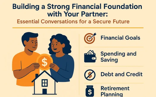 Infographic: Building a Strong Financial Foundation with Your Partner: Essential Conversations for a Secure Future