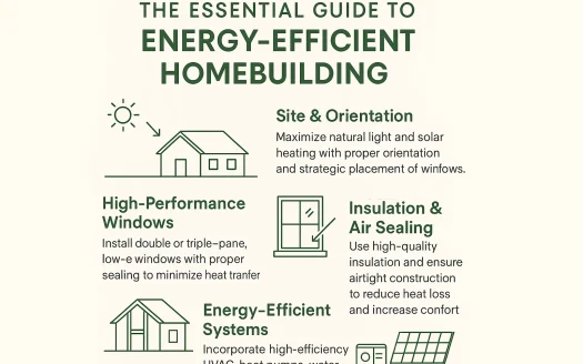 Infographic: The Essential Guide to Energy-Efficient Homebuilding