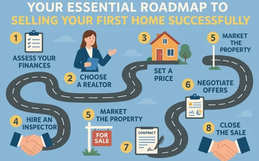Infographic: Your Essential Roadmap to Selling Your First Home Successfully