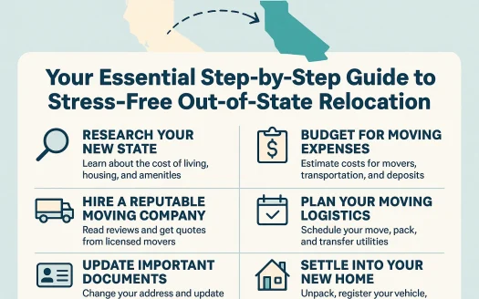 Infographic: Your Essential Step-by-Step Guide to Stress-Free Out-of-State Relocation