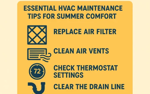Infographic: Essential HVAC Maintenance Tips for Summer Comfort