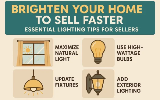 Infographic: Brighten Your Home to Sell Faster: Essential Lighting Tips for Sellers