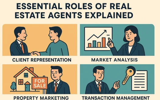 Infographic: Essential Roles of Real Estate Agents Explained