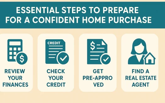 Infographic: Essential Steps to Prepare for a Confident Home Purchase